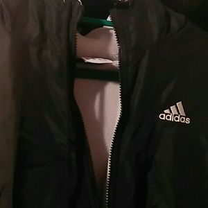 Immaculate Adidas Large Lined Hooded Weatherproof